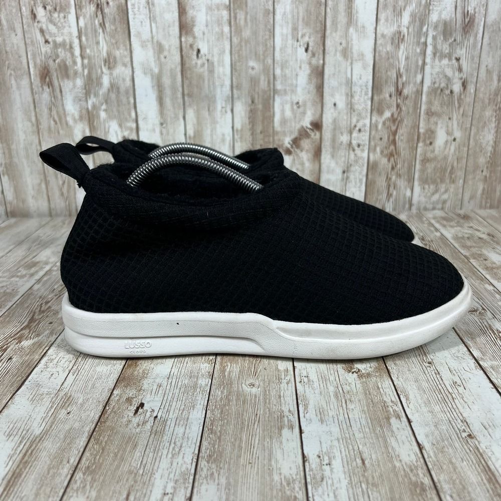 Lusso Cloud black and white skippers mens 10‎